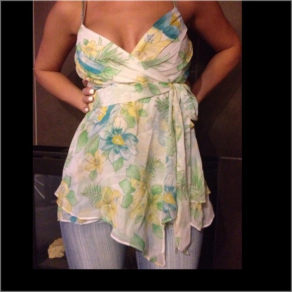 Banana republic floral print