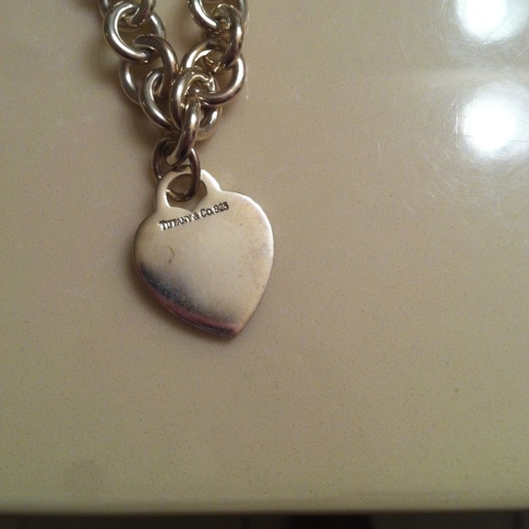 Heart pendant original Tiffany's choker - Picture 2 of 2