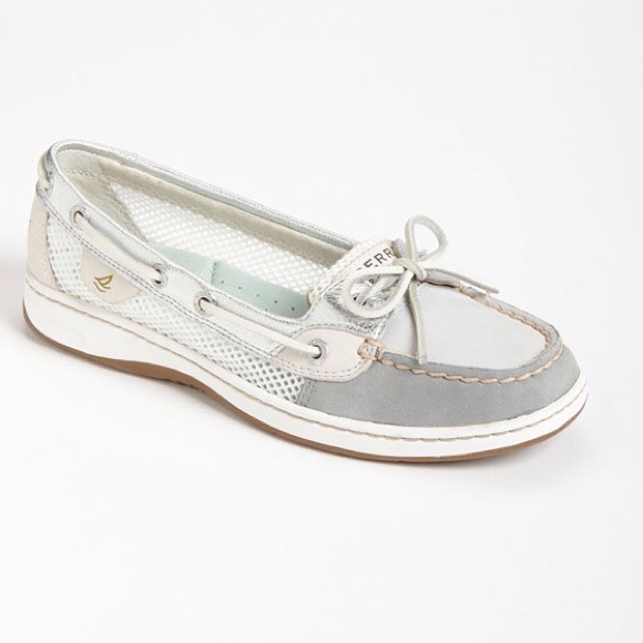 Sperry Top Sider in silver