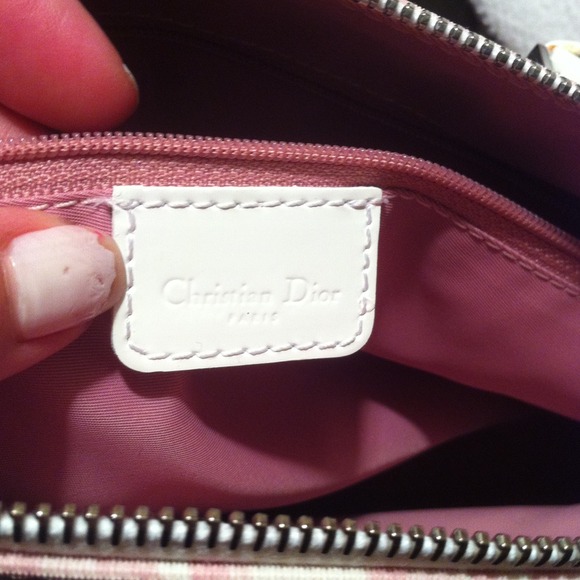 Christian Dior pink logo purse - Picture 3 of 3