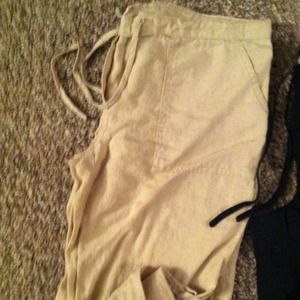 Reserved:Linen beach pant