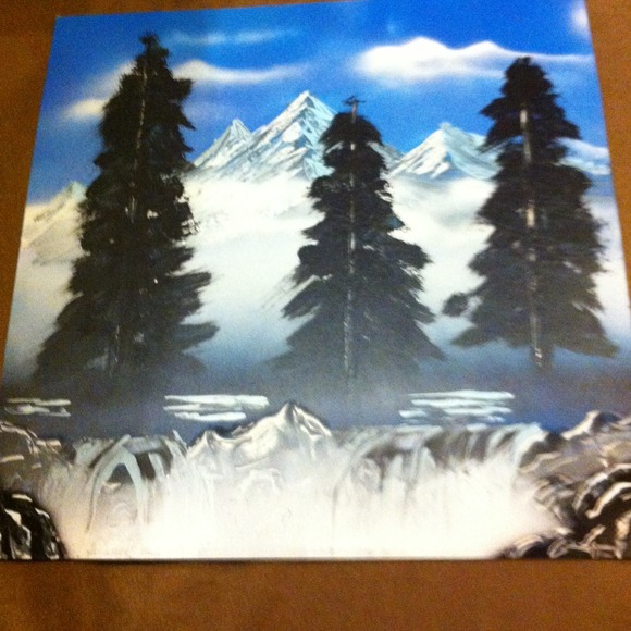 Spray paint art