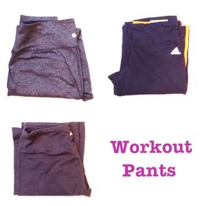 3x Workout/Lounge Pants Sz S-M