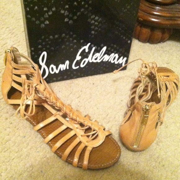 Sam Edelman Gladiator Micro Wedge Sandals