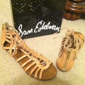 Sam Edelman Gladiator Micro Wedge Sandals