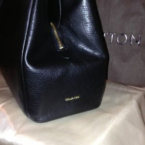 Coach-Lg blk madison leather phoebe shoulderNOSALE