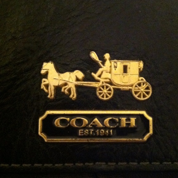Authentic Coach logo satchel