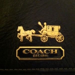 Authentic Coach logo satchel