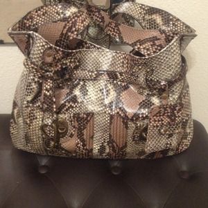 ! Jessica Simpson Python Handbag