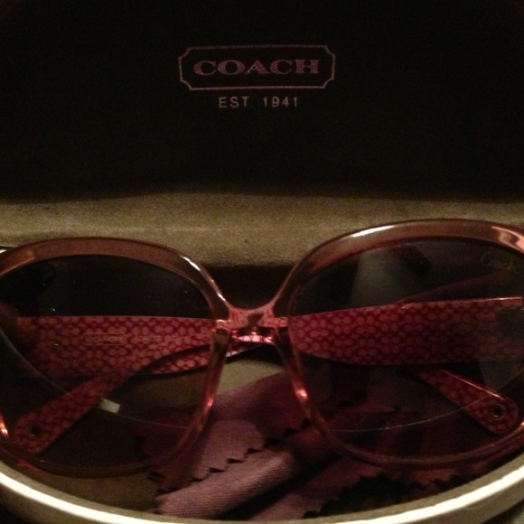 Coach - pink shades