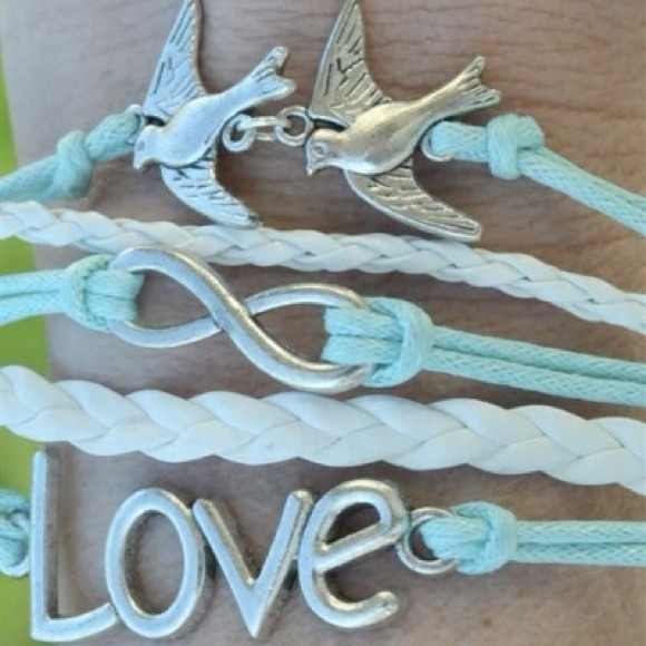 Jewelry - Love Infinity Birds Bracelet