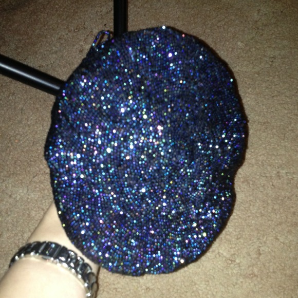 Vintage beaded draw string bag - Picture 3 of 4