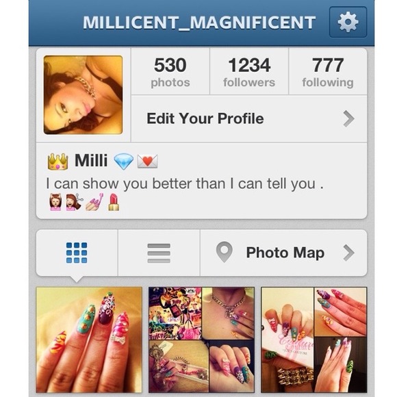 Poshing on IG