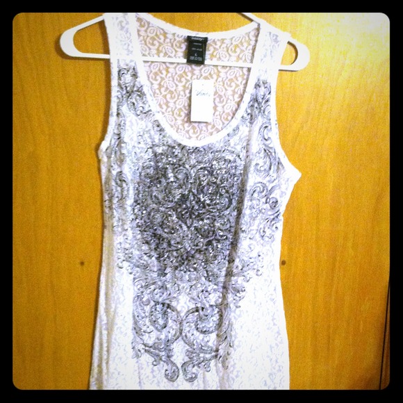White lace summer top!