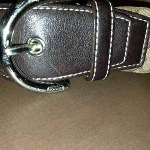 COACH - hobo brown sig