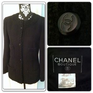 Sold on eBay! CHANEL Vintage '98 Triple Black