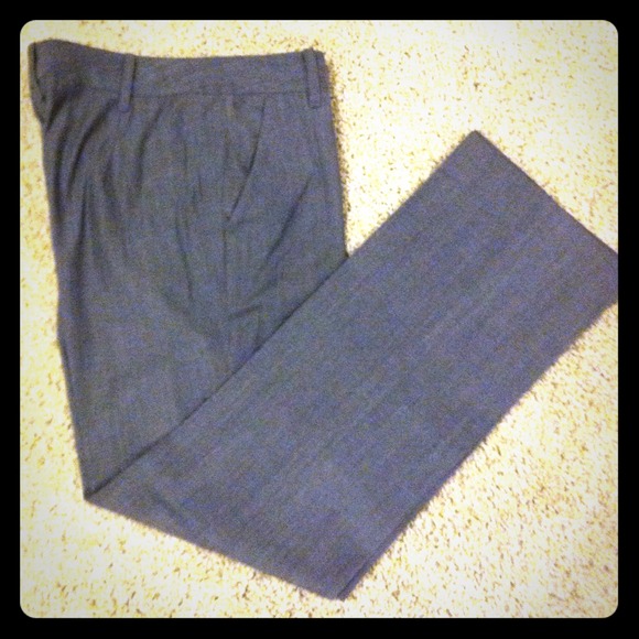 Bunrdle!!! Grey & beige trousers. Petite.