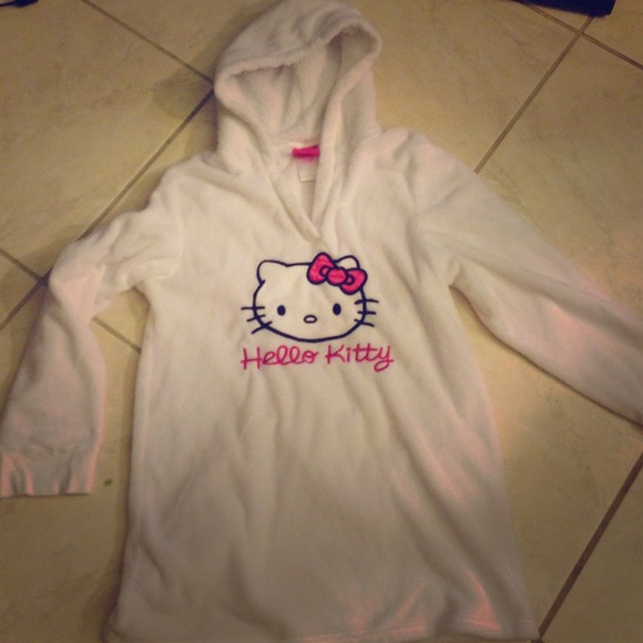 Hello Kitty Plush Hoodie