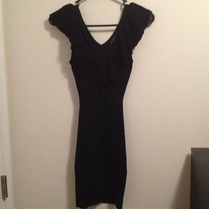 Forever 21 Ruffle Bodycon Dress