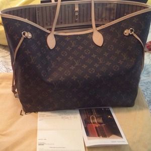 💯% AUTHENTIC LV NEVERFULL!