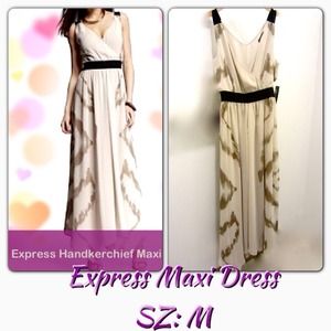 ⛔SOLD⛔️ NWOT: Express Handkerchief Maxi Dress