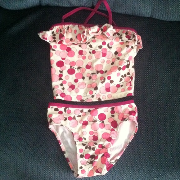 Sz 5T Little Girls Bathing Suit