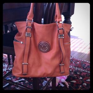 Orange inspired purse