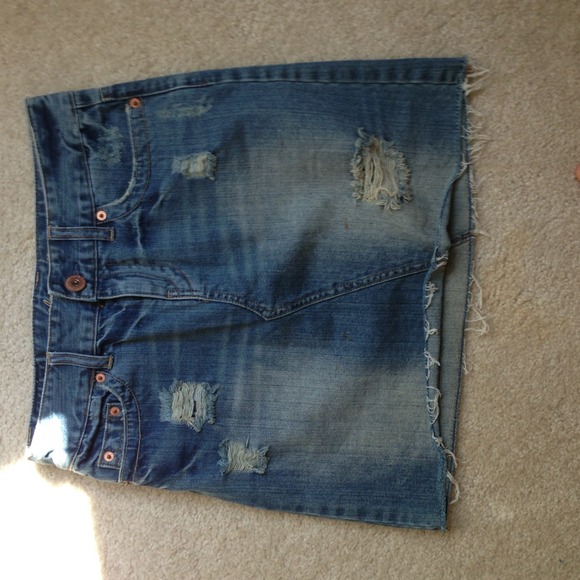 Jean skirt