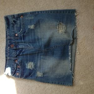 Jean skirt
