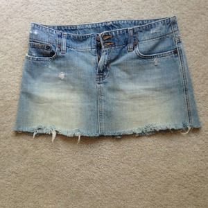 Jean skirt
