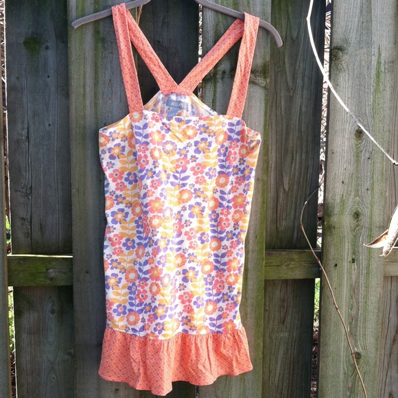 NWOT floral print tunic