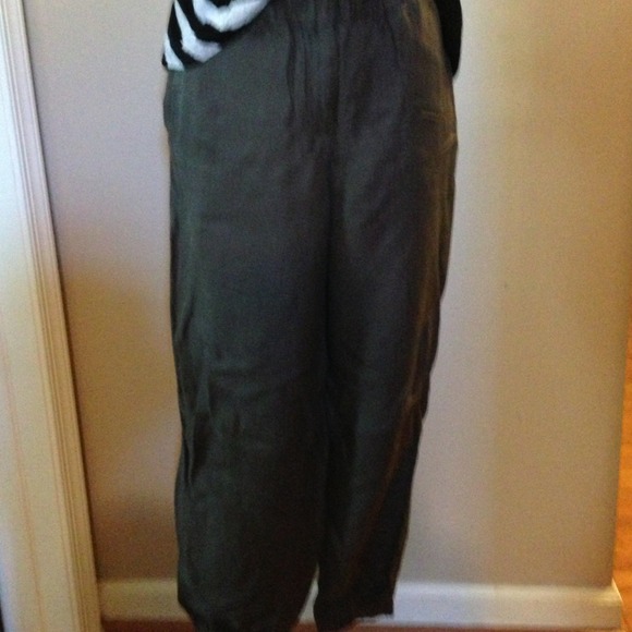 JCrew grey harem pants - Picture 2 of 4