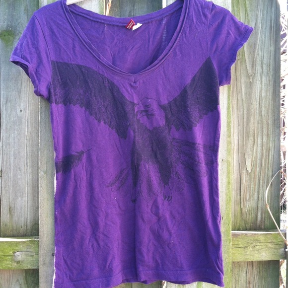 NWOT H&M eagle graphic Tshirt