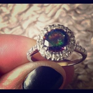 Rainbow Topaz ring marked down to move out🌺sale🌺
