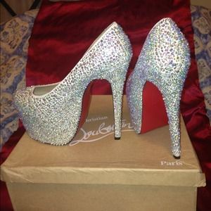 Christian Louboutin Sparkle Stilettos!!!