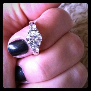 Cz engagement ring💐mother's day sale💐