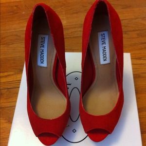 dusty blue steve madden heels