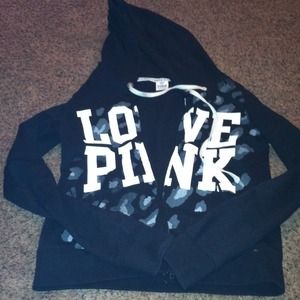 VS pink sweatshirt