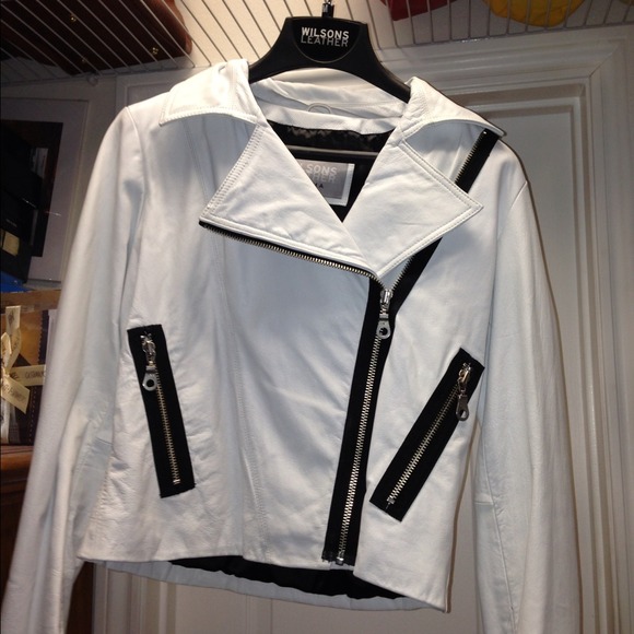 Genuine leather jacket/skirt