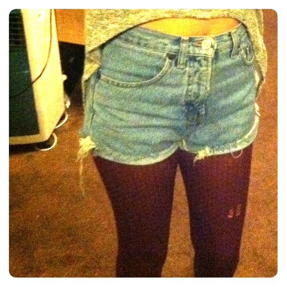 High waisted shorts