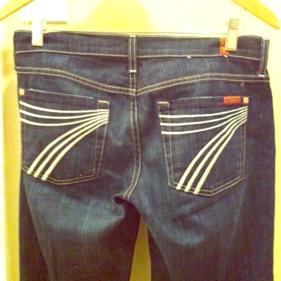 7 for all mankind Dojo jeans petite... Never worn