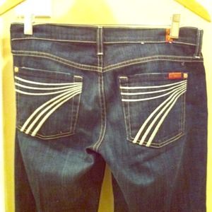 7 for all mankind Dojo jeans petite... Never worn