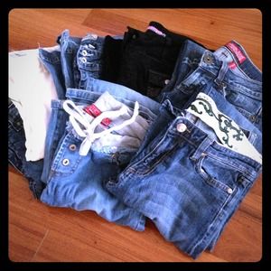 Lot of 7 jeans and pants