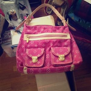 Looks like Louis Vuitton Denim Speedy