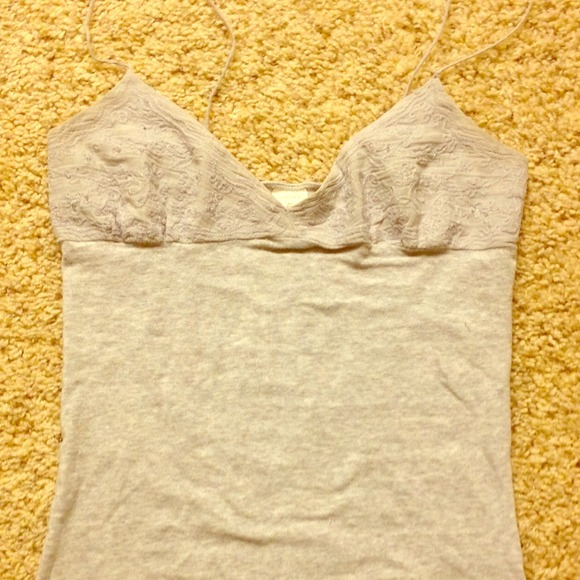 *SOLD!*American Eagle Grey Stretch Tank - Picture 1 of 3