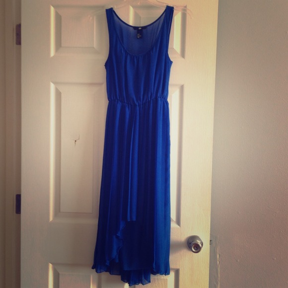 H&M blue dress size 4