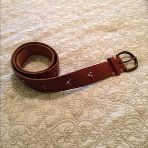 🚫Sold🚫Cute brown belt with pink