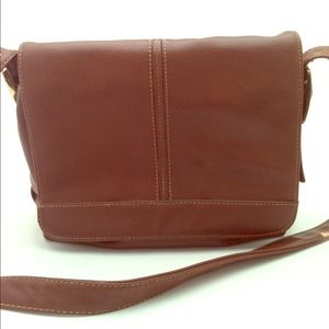 Brown Leather Liz Claiborne Bag