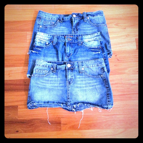 Lot of 3 Jean Skirts🌞