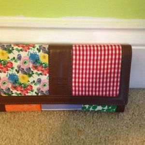 Coach mix patch wallet